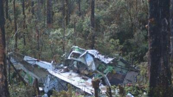 Pesawat Susi Air yang jatuh di Yahukimo, Papua