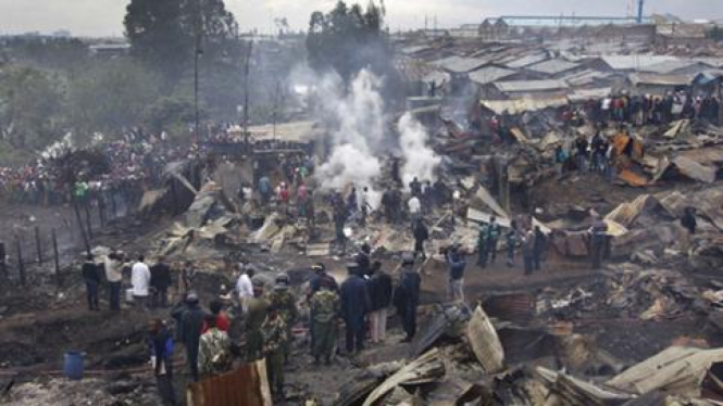 Pipa gas meledak di Kenya