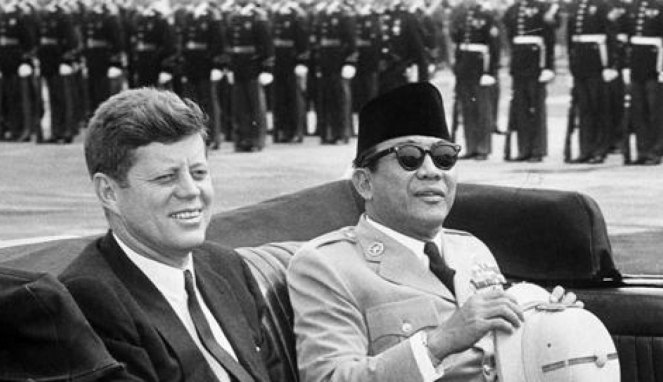 Soekarno dan John F. Kennedy di Amerika Serikat
