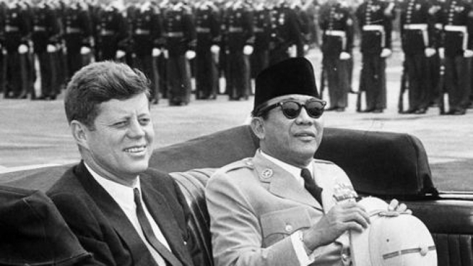 Soekarno dan John F. Kennedy di Amerika Serikat