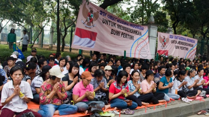 Aksi Doa Bersama Umat Beragama