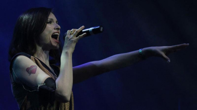 Aksi Sophie Ellis Bextor di Java Soulnation 2011