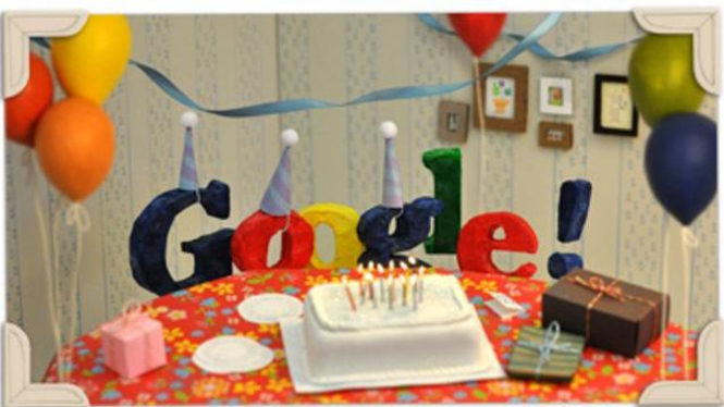 Doodle 13 tahun Google