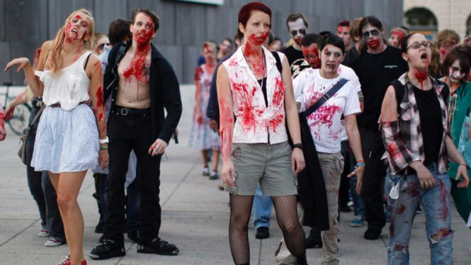 Festival Flashmob Zombie