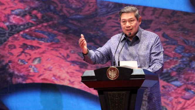 Presiden SBY di Pembukaan World Batik Summit 2011