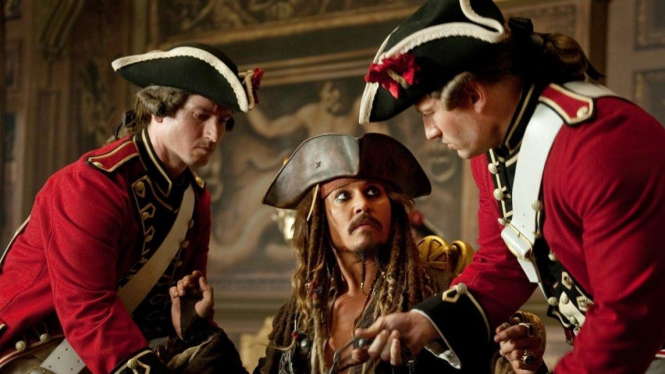 Jack Sparrow dalam 'Pirates of the Caribbean 4'