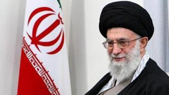 Pemimpin Tertinggi Iran, Ayatollah Ali Khamenei.