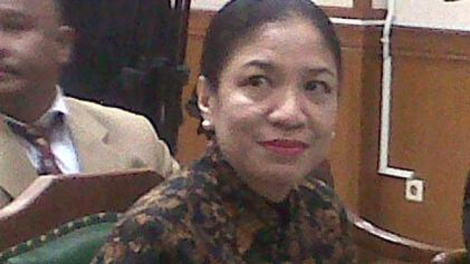 Caroline Kaluku, istri Menteri Perumahan Rakyat Suharso Monoarfa
