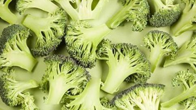 Sayuran brokoli dapat dijadikan masker.