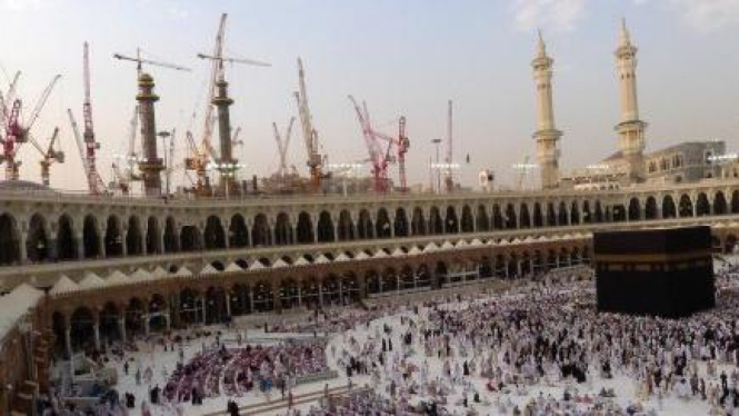 Masjidil Haram di Makkah sedang diperluas