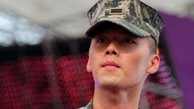 Hyun Bin Menghadiri Panggung Hiburan Musik HUT TNI ke-66