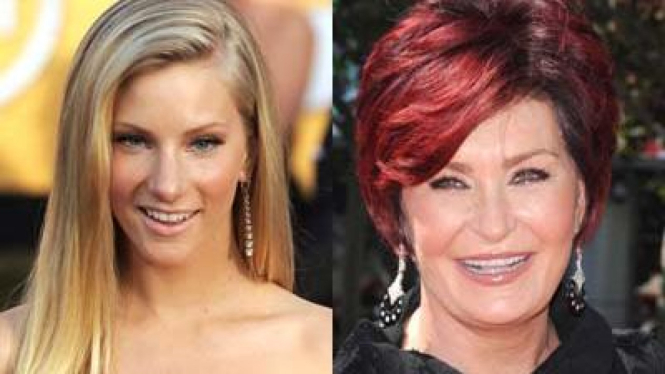 Sharon Osbourne dan Heather Morris