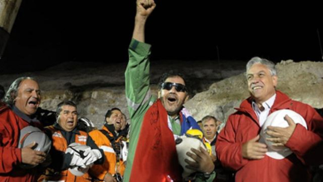 Operasi penyelamatan para pekerja tambang di Cile