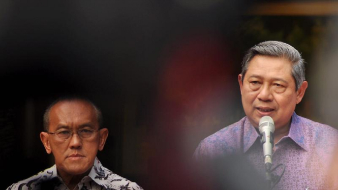 SBY-Boediono bersama ketua parpol