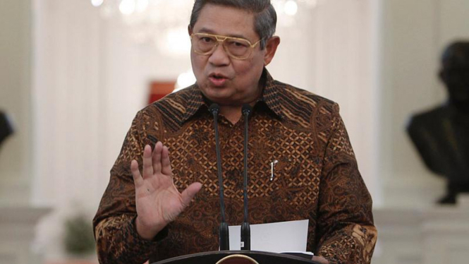 Presiden SBY umumkan hasil reshuffle kabinet