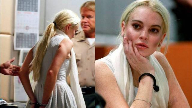 Lindsay Lohan di Pengadilan