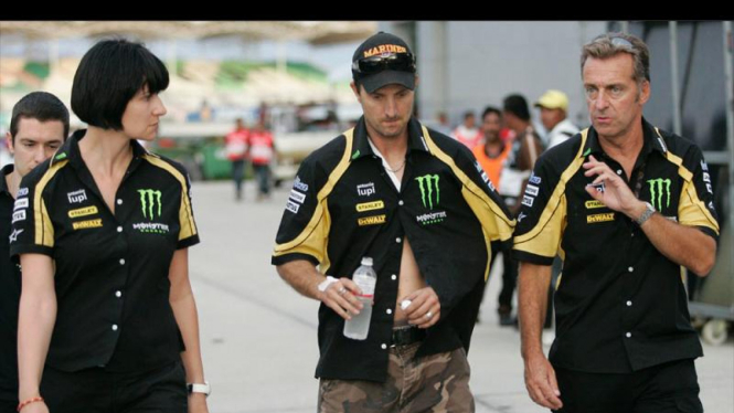 Marco Simoncelli di MotoGP Malaysia