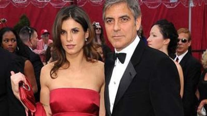 Elisabetta Canalis e George Clooney