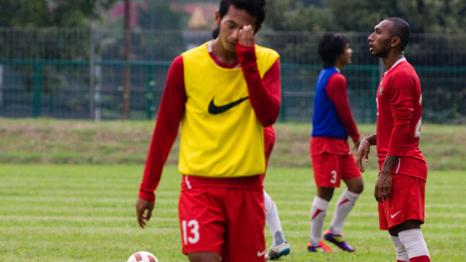Latihan Timnas Indonesia U-23