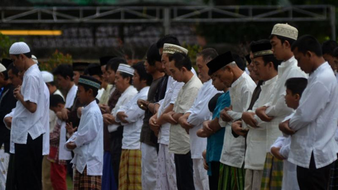 Ilustrasi Sholat Idul Fitri