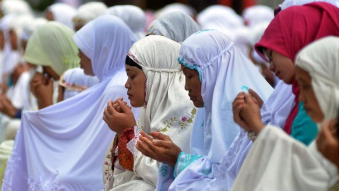 Sholat Idul Adha di Mesjid Baitul Rahman