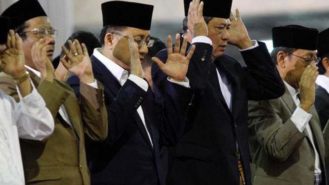 Presiden dan Wapres Shalat Idul Adha di Masjid Istiqlal