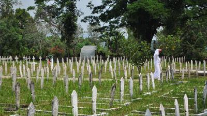 Ilustrasi Taman Makam Pahlawan.