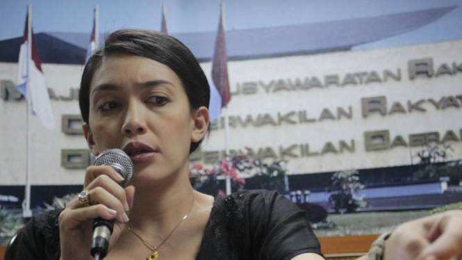 Ketua Pansus Panitia Angket DPR-RI tentang Pelindo II Rieke Diah Pitaloka. 