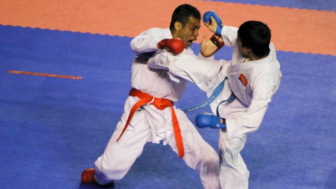 Tim Nasional Karate Sumbang 3 Emas Di Sea Games XXVI