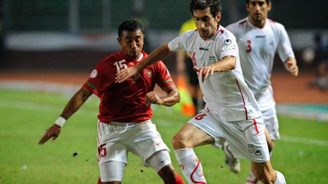 Indonesia vs Iran pada Laga Kualifikasi Piala Dunia 2014
