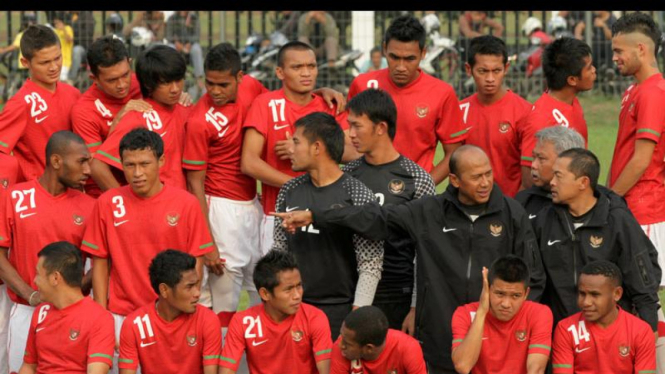 Timnas U-23 Indonesia Jalani Sesi Foto Untuk Sea Games XXVI