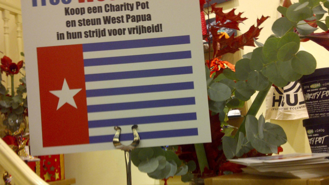 Bendera Bintang Kejora di Belanda