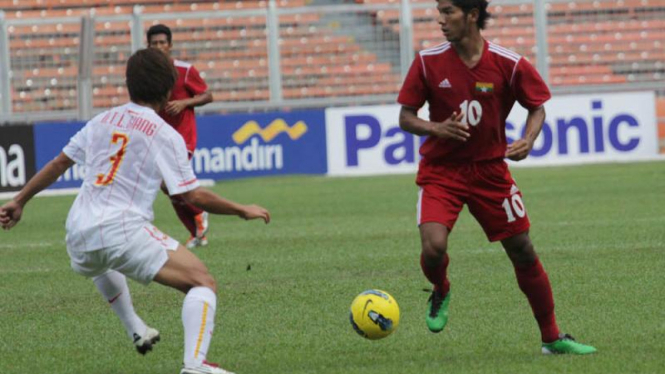 Pertandingan Perebutan Juara Tiga Myanmar vs Vietnam