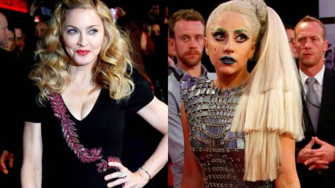 Madonna dan Lady Gaga