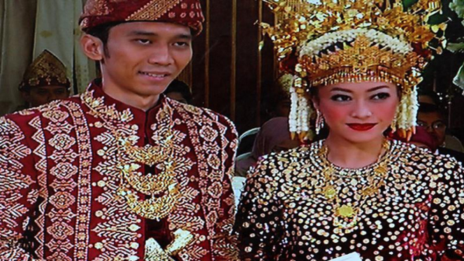Akad Nikah Pernikahan Ibas-Aliya di Istana Cipanas