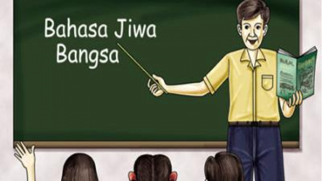  Ilustrasi Guru  Dan Murid Akana Gambar