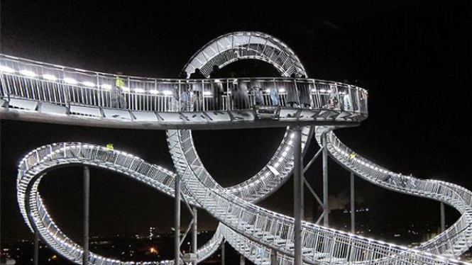 Rollercoaster untuk pejalan kaki