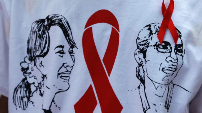 Ilustrasi HIV/AIDS.