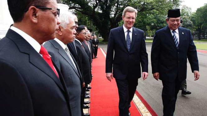 kunjungan Presiden Jerman ke Istana Negara