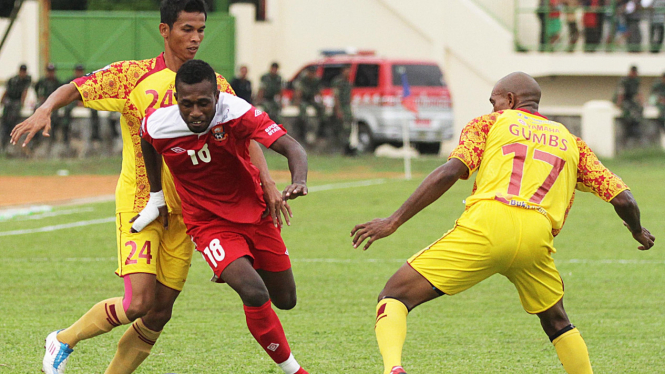 Pelita Jaya Vs Sriwijaya FC Di ISL 2011/2012