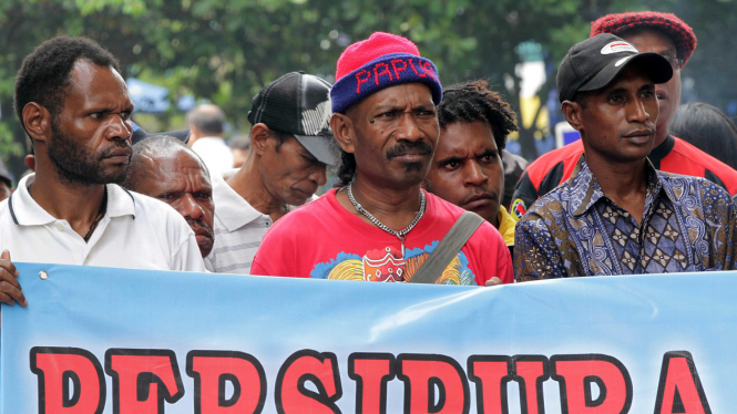 Demo Pendukung Persipura Jayapura