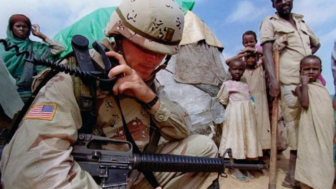 Pasukan AS di Somalia pada Desember 1992