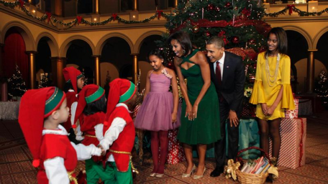 Obama Mengikuti "Natal di Washington"