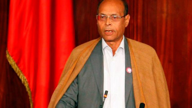 Presiden Tunisia Moncef Marzouki