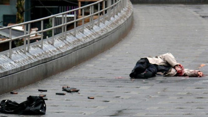 Aksi penembakan dan pelemparan granat di Belgia