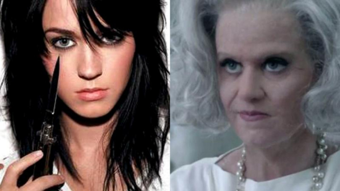 Katy Perry di video klip 'The One That Got Away'
