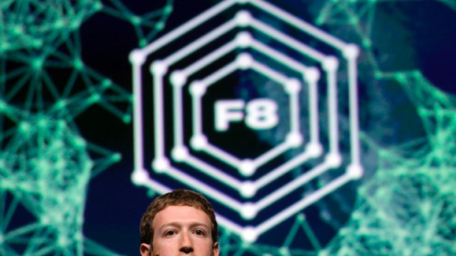 mark zuckerberg di konferensi f8