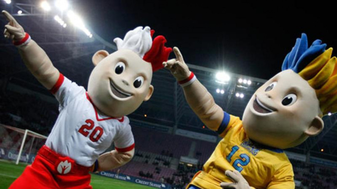 maskot UEFA Euro 2012 