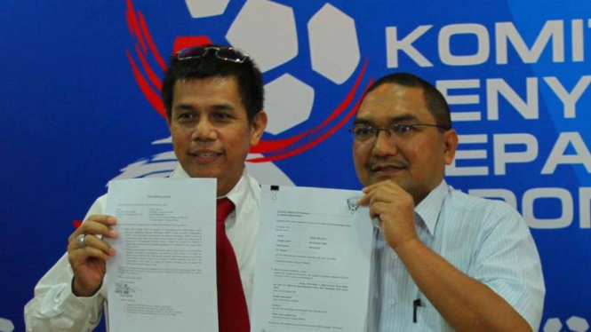 Konferensi Pers Komite Penyelamat Sepakbola Indonesia