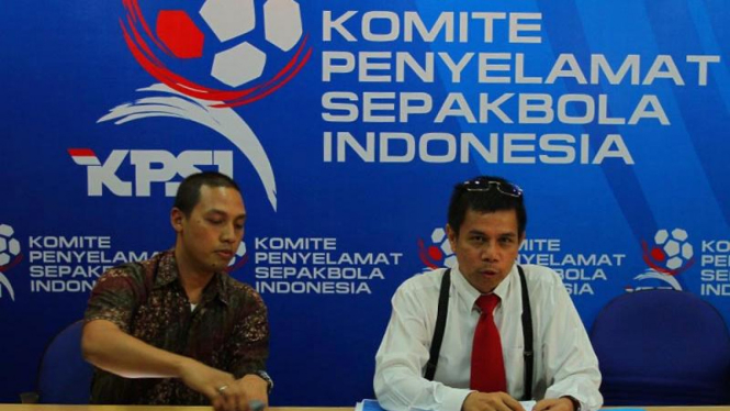 Konferensi Pers Komite Penyelamat Sepakbola Indonesia